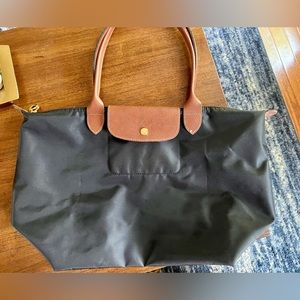 Longchamp Large Le Pliage (Black)